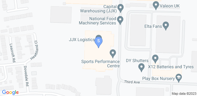 Map to Sports performance centre 